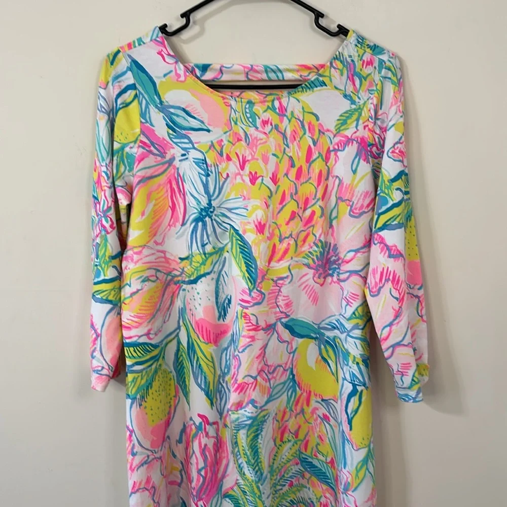 Lilly Pulitzer Ophelia Swing Dress Multi Fiesta Bamba Size Medium - Picture 3 of 10